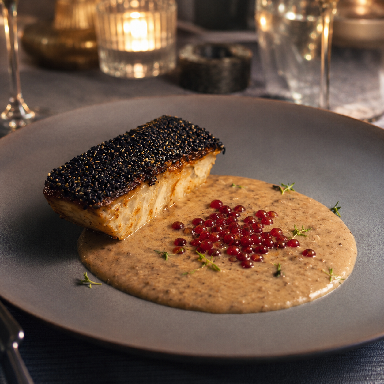 Celeriac steak course by Ardor Atelier
